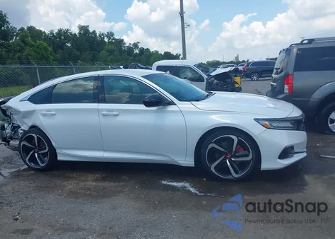 2022 Honda Accord Sport из США, поврежденный, VIN 1HGCV1F36NA038096